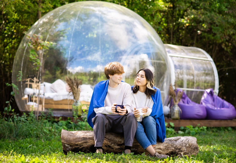 bubble tent garden igloo