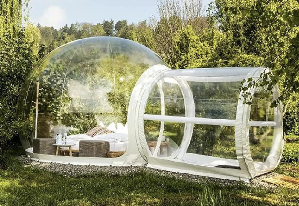 under the stars bubble tent