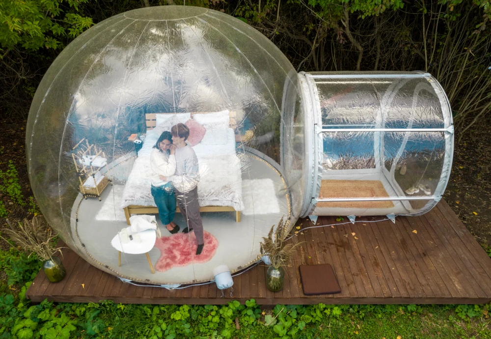 giant inflatable bubble tent