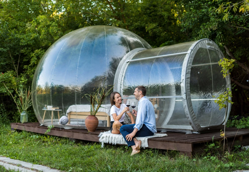 large bubble tent